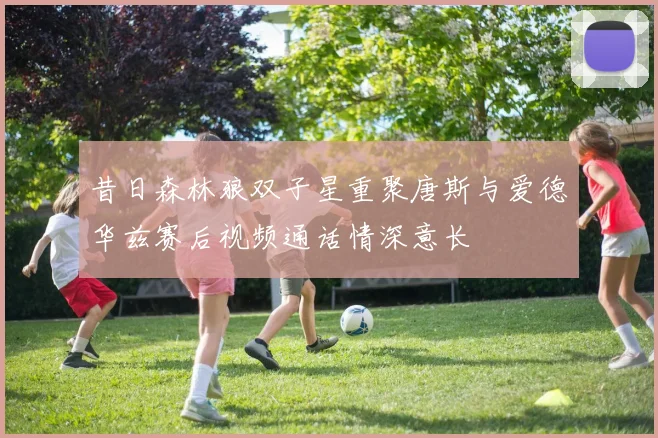 昔日森林狼双子星重聚唐斯与爱德华兹赛后视频通话情深意长